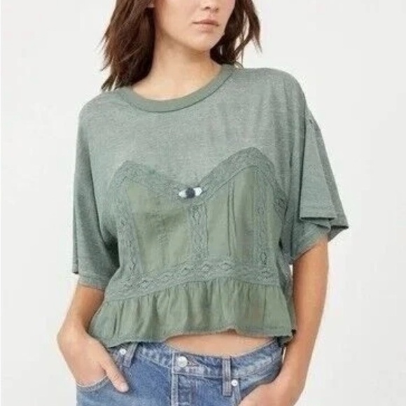 Free People Fall In Love Top - Picture 2 of 4